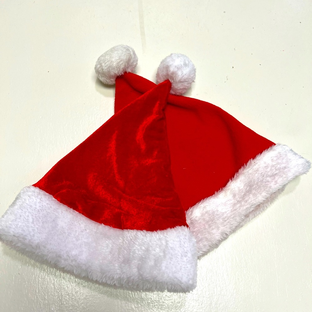 Pair of Santa’s Hats - Baby Girl or Boy - Size 0-12 Months